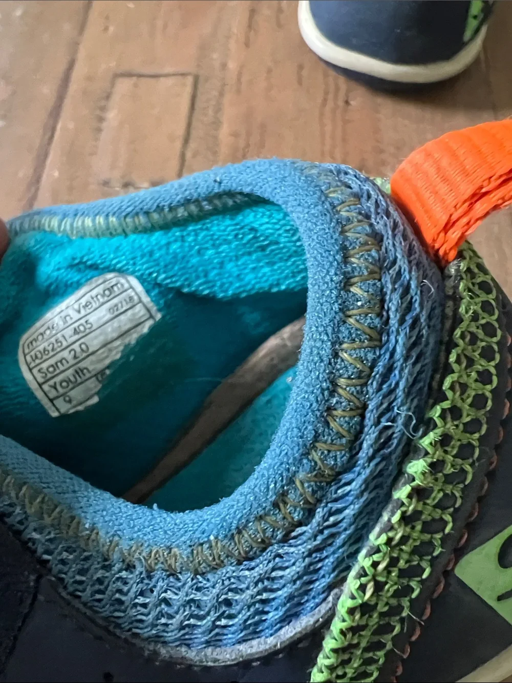 PLAE blue green